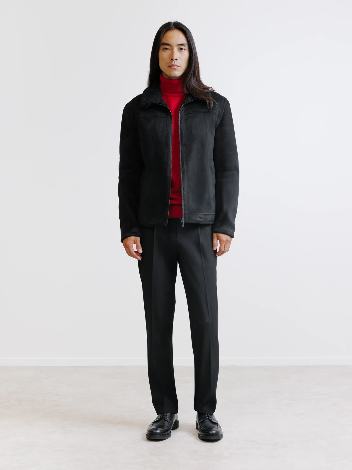 Blouson bombardier noir - IZAC