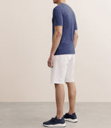 T-shirt boutonné marine - IZAC