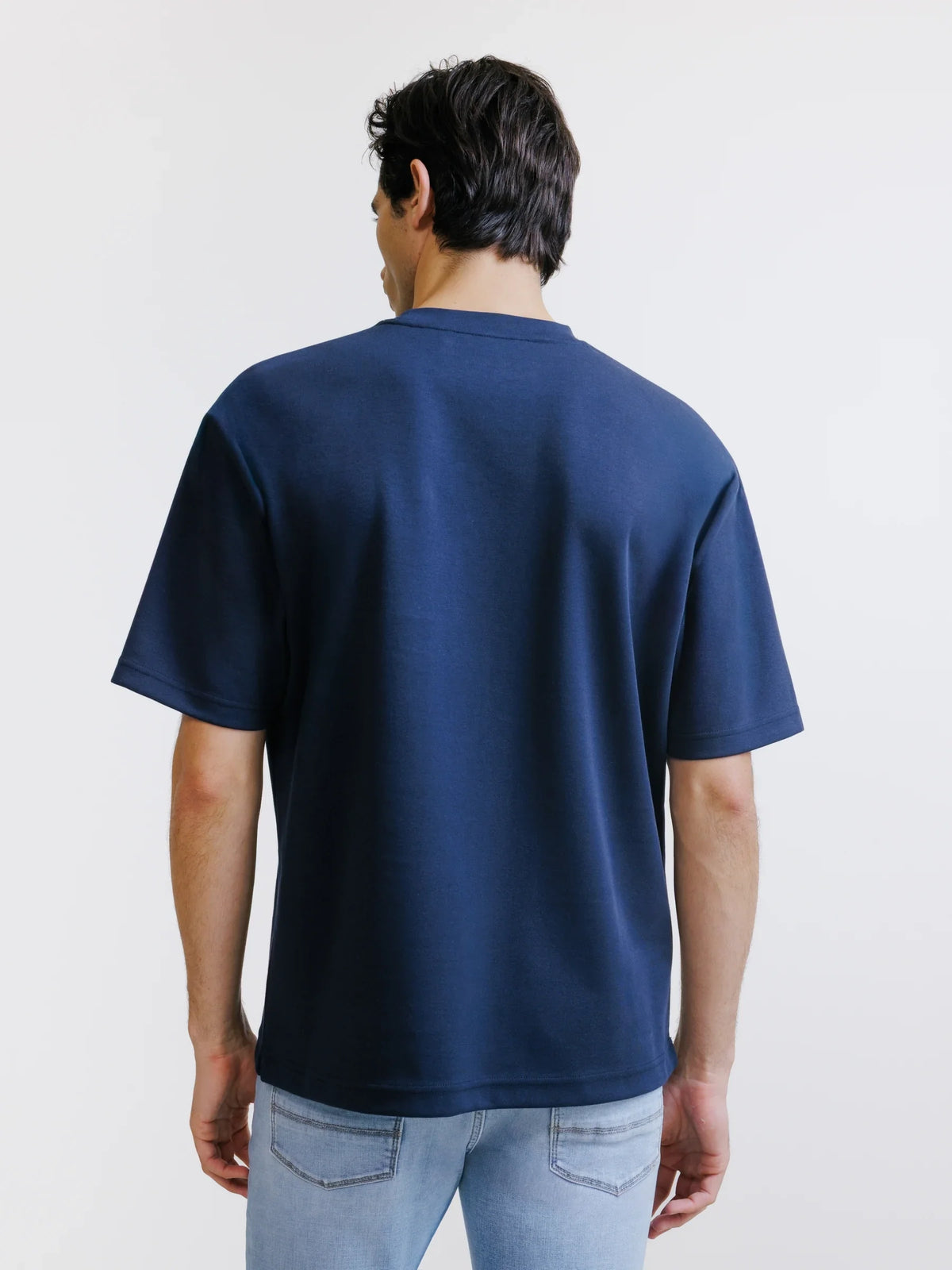 T-shirt oversize marine - IZAC