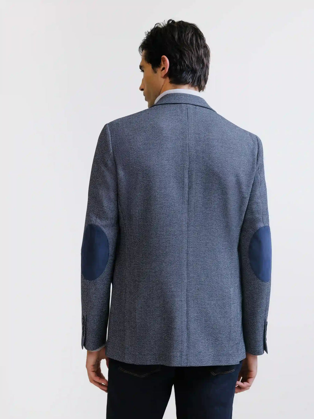 Veste 2 boutons blanche et marine - IZAC