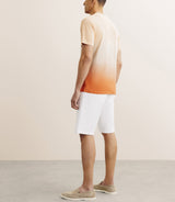 T-shirt tye & dye pêche - IZAC