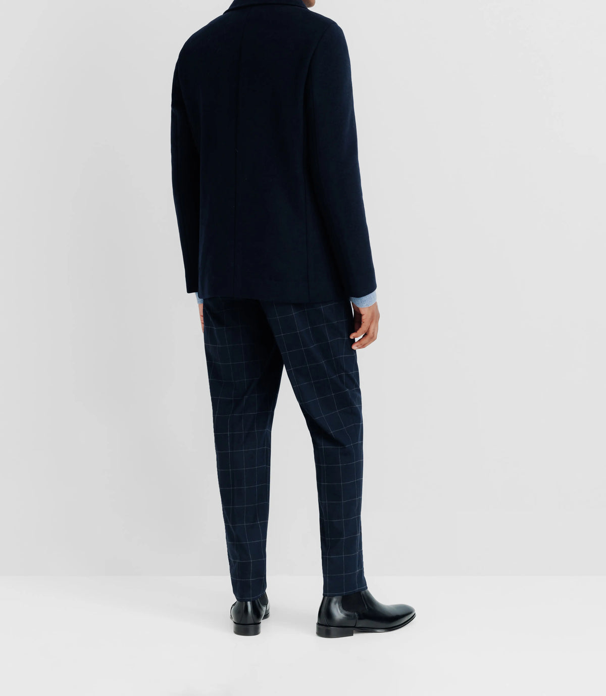 Manteau caban 6 boutons marine - IZAC