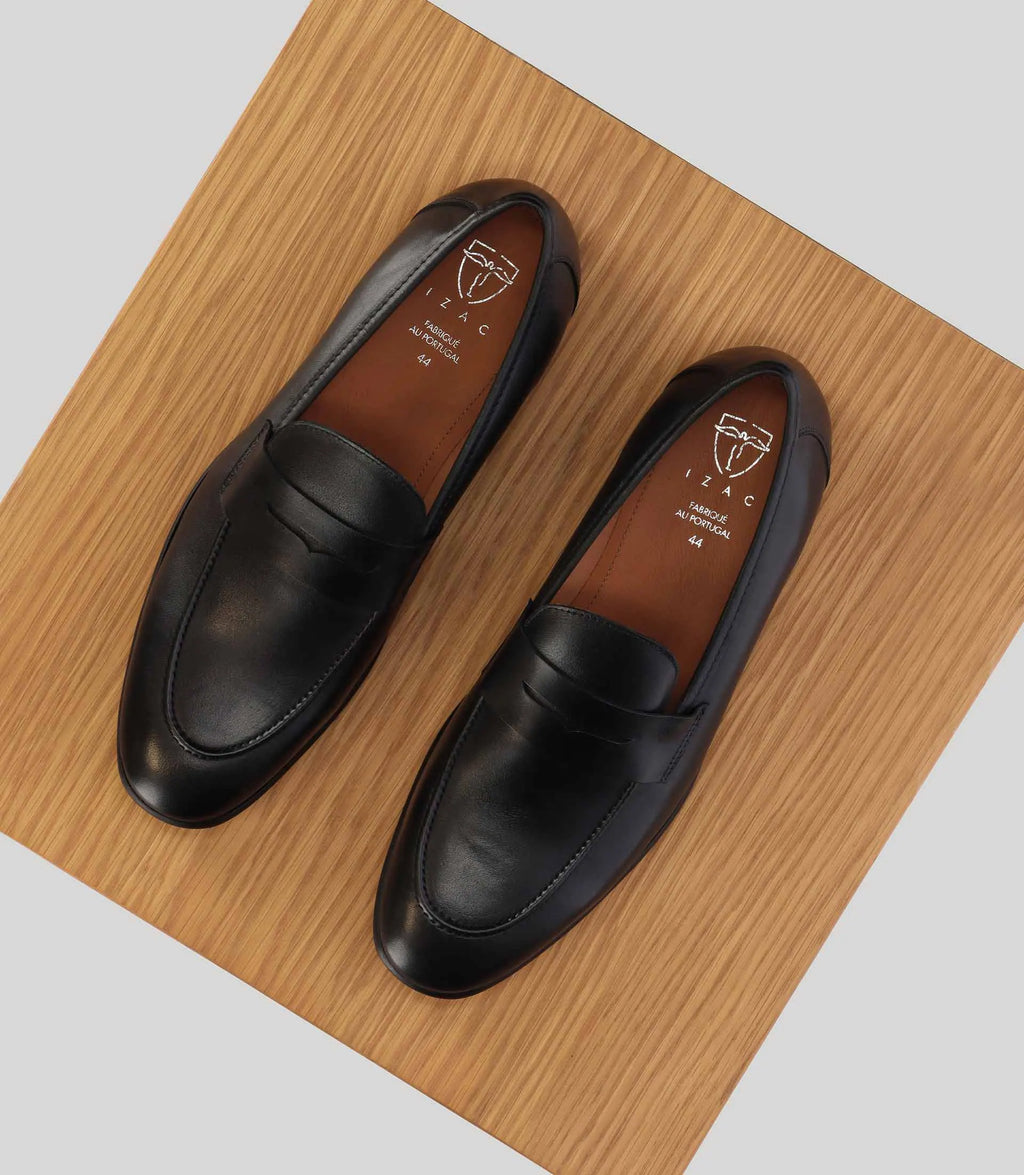 Mocassin ville noir - IZAC