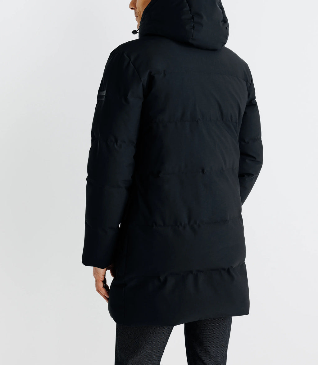 Parka longue noire - IZAC