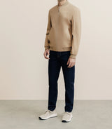 Blouson col teddy beige - IZAC