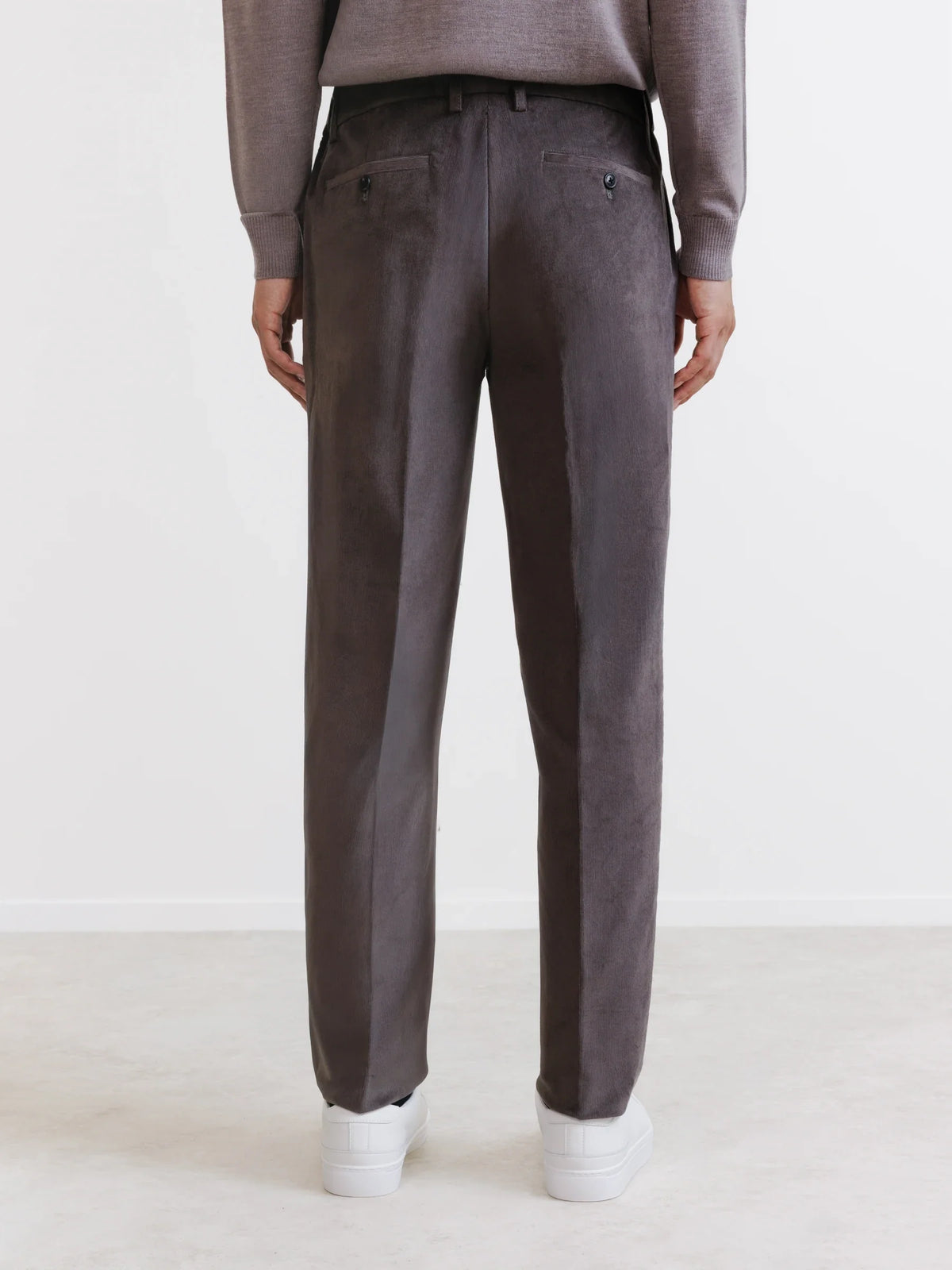 Pantalon en velours châtaigne - IZAC