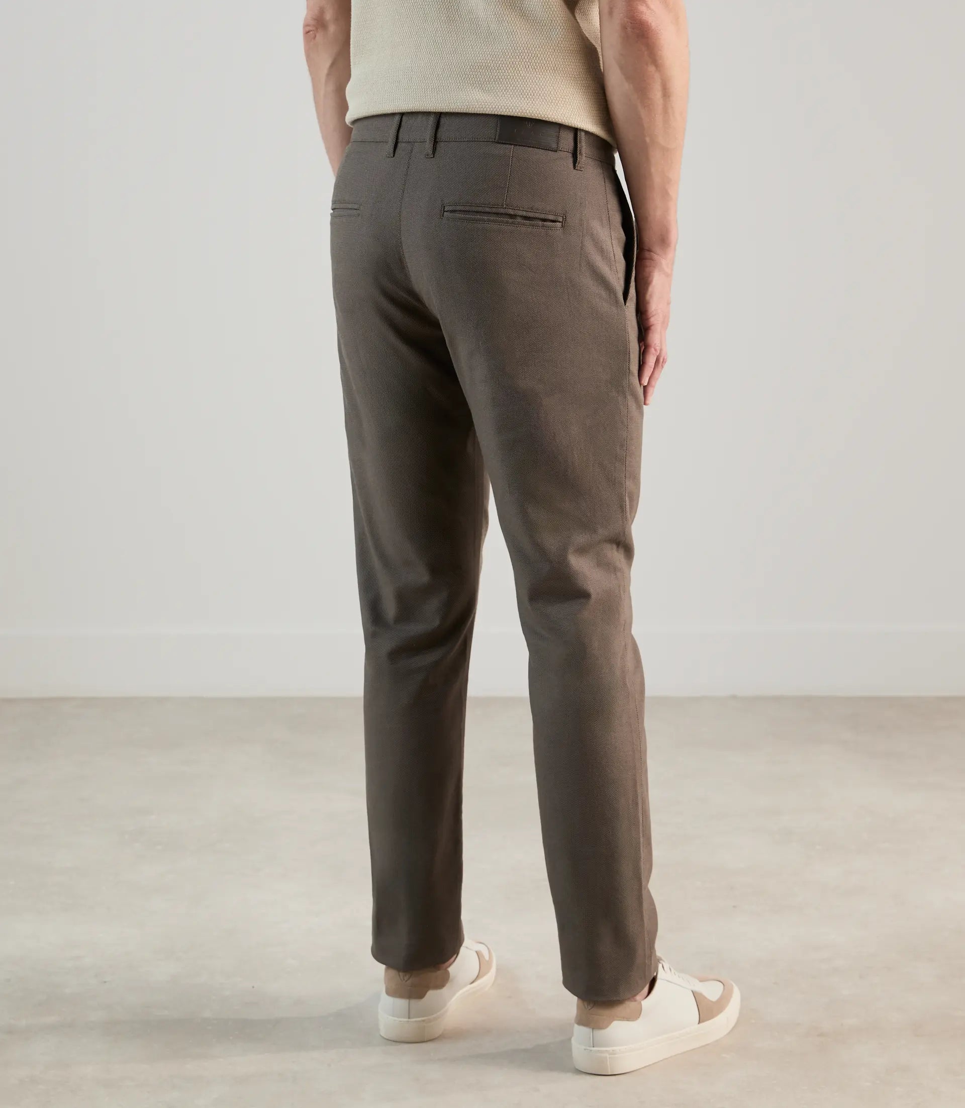 Pantalon armuré châtain - IZAC