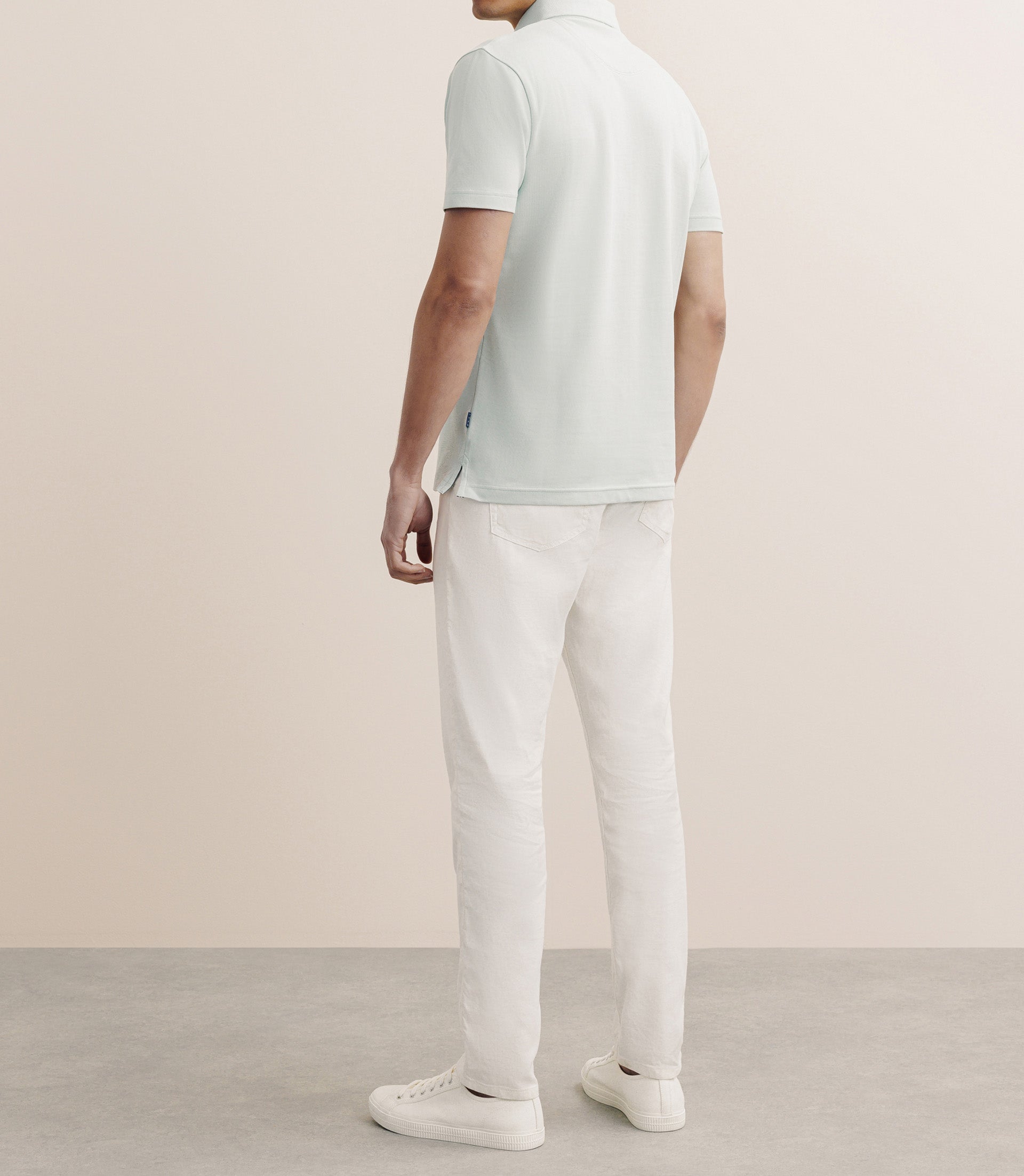 Polo piqué vert - IZAC