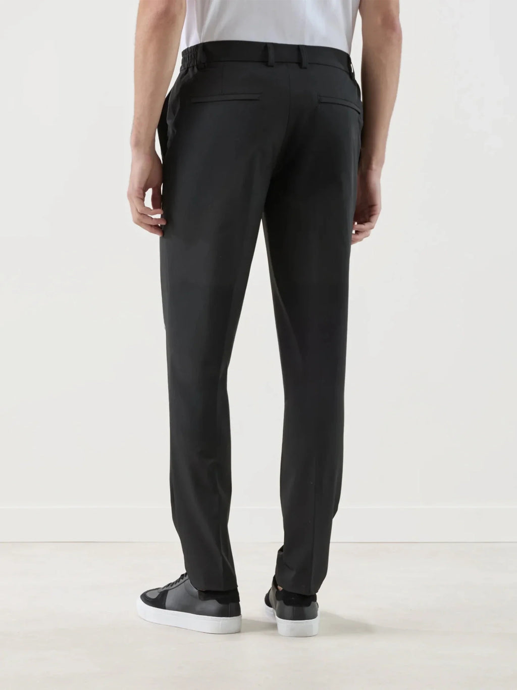 Pantalon ville en tissu technique noir - IZAC