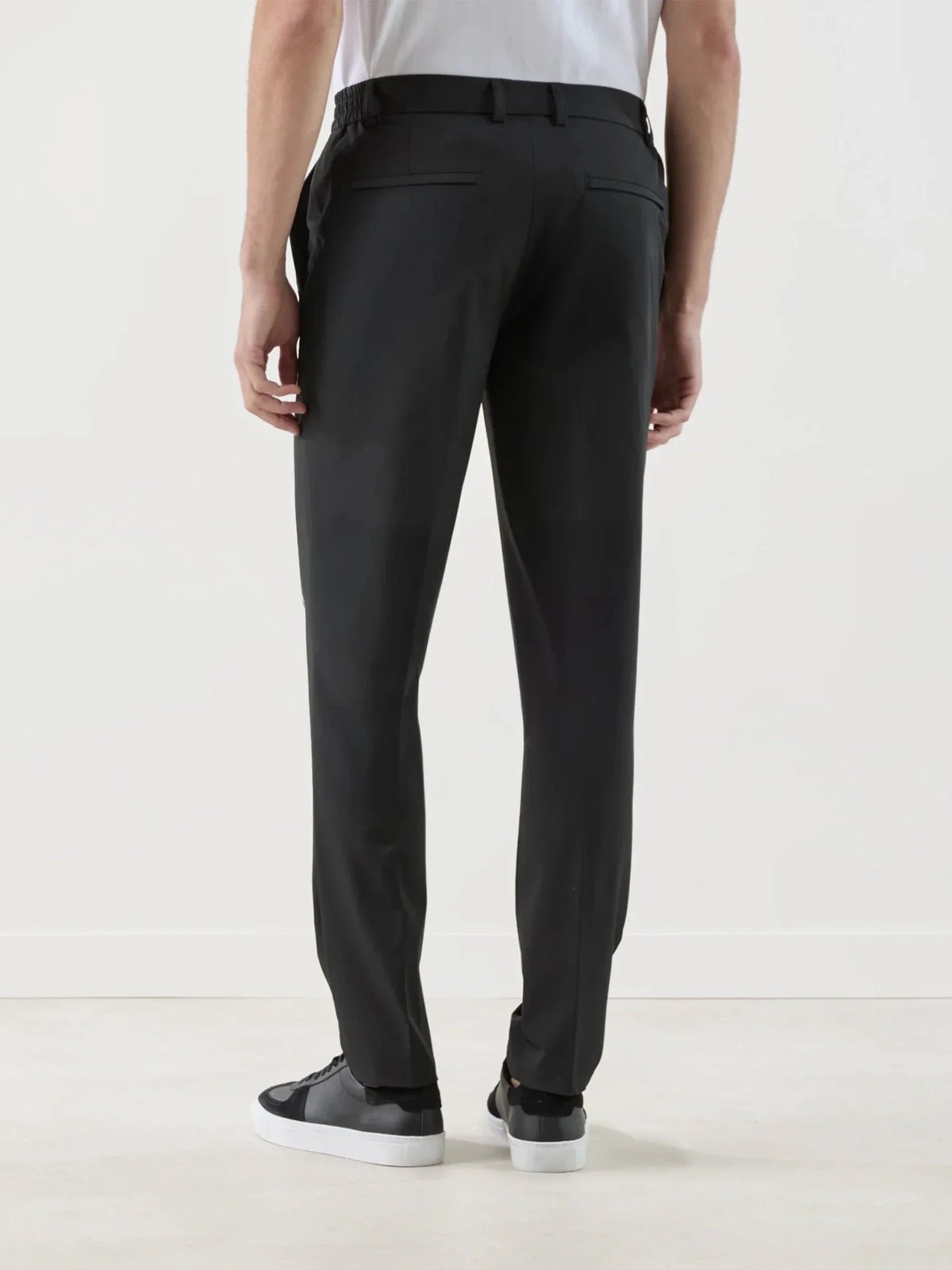 Pantalon ville en tissu technique noir - IZAC