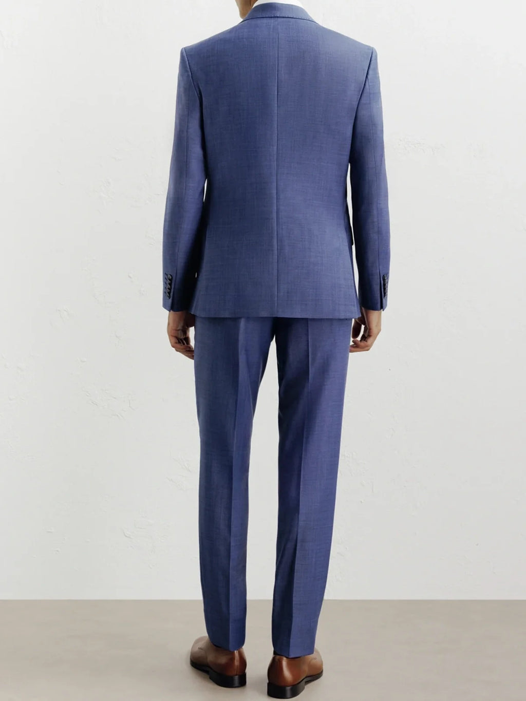 Costume en laine bleu - IZAC
