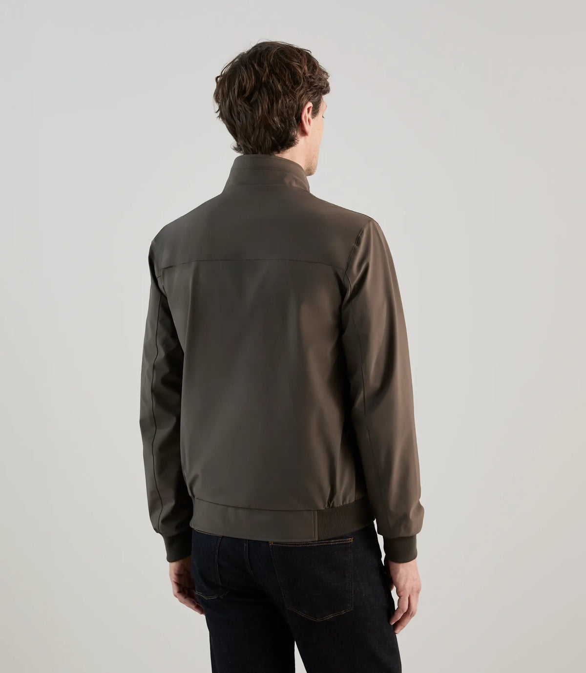 Blouson col montant kaki f - IZAC