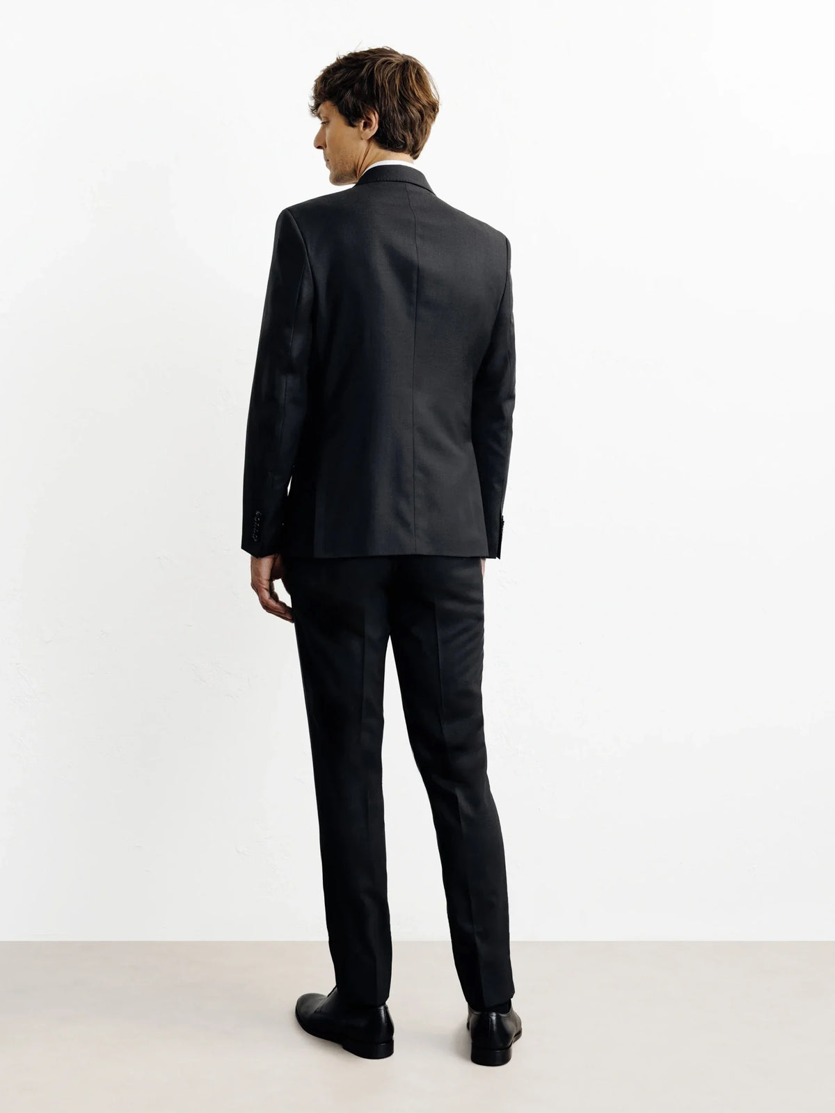 Costume 100% laine noir - IZAC