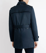 Manteau trench marine - IZAC