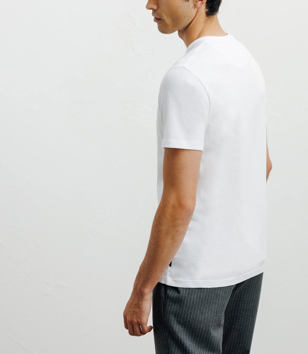 T-shirt print blanc - IZAC