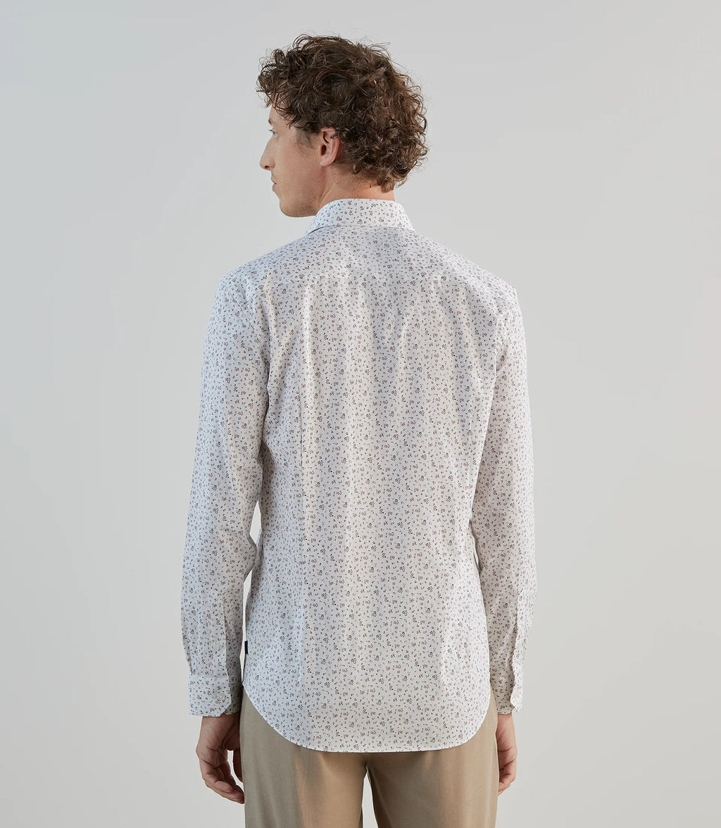 Chemise fantaisie beige - IZAC