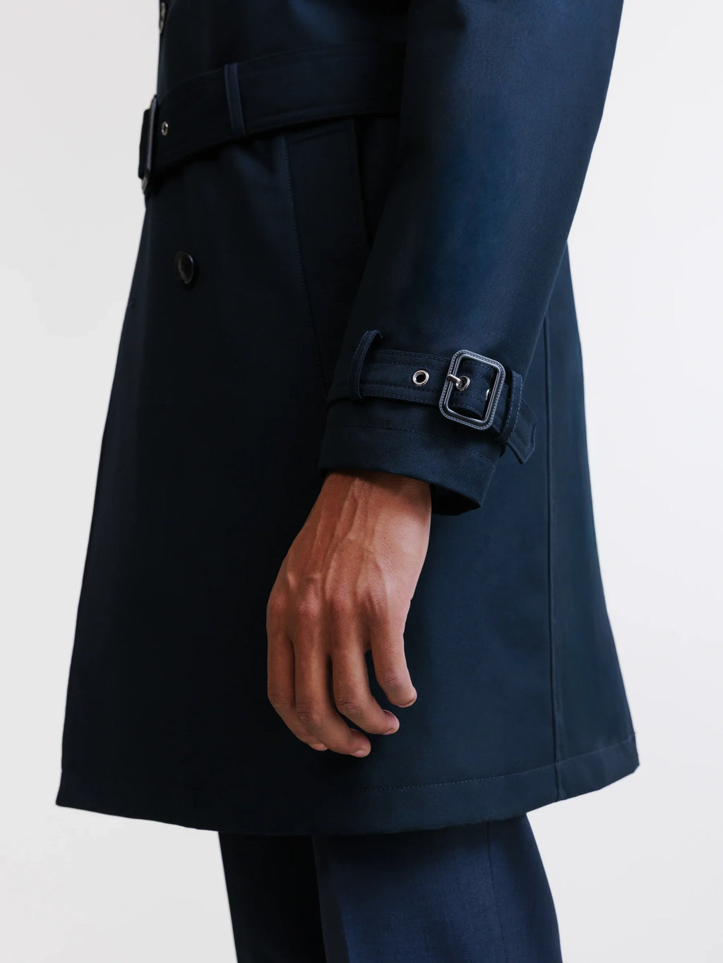 Trench croisé marine - IZAC