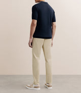 Polo chemise boutonné marine - IZAC