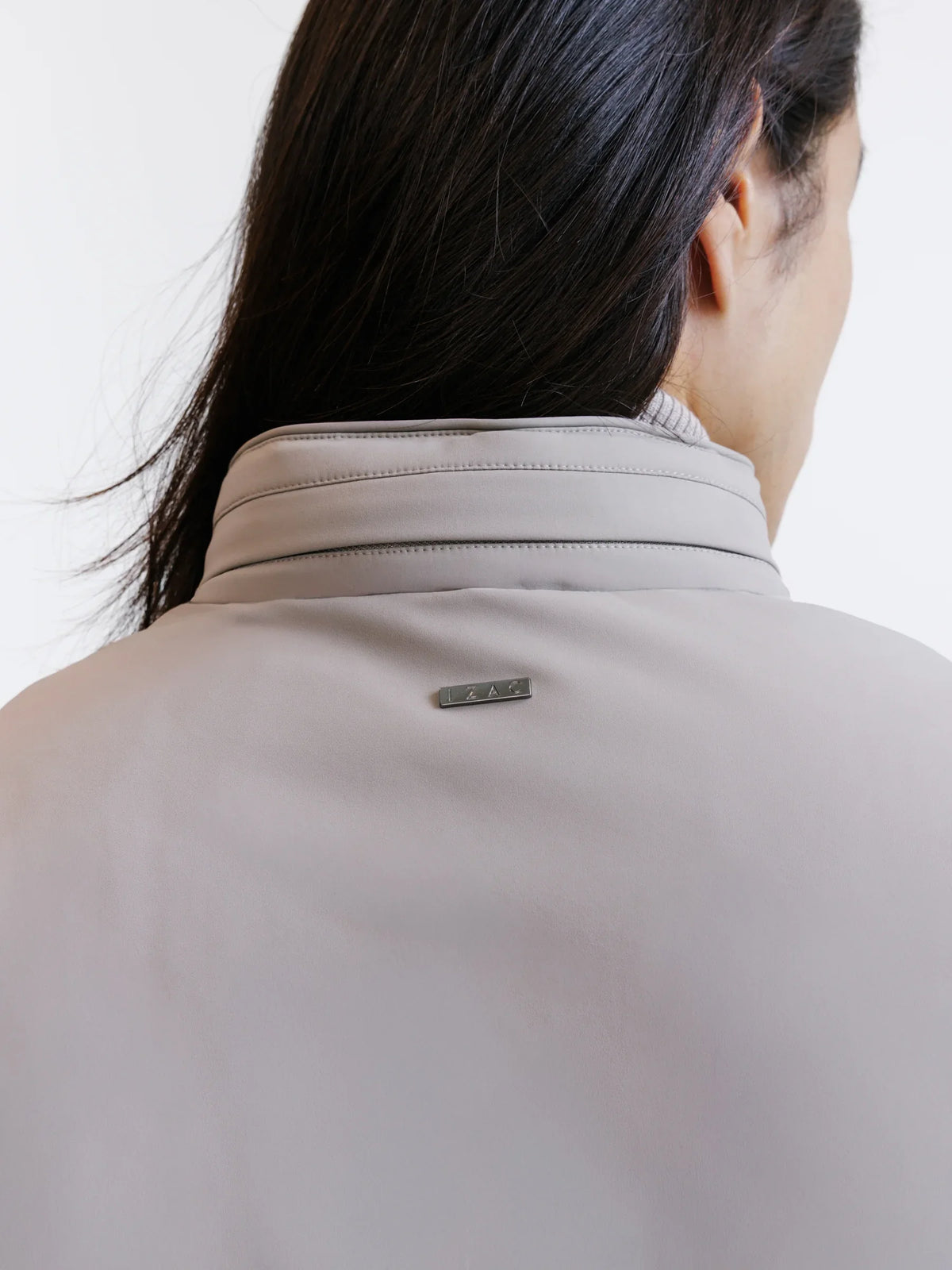 Blouson avec capuche beige - IZAC