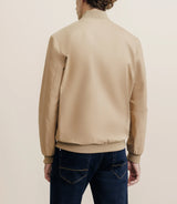 Blouson col teddy beige - IZAC