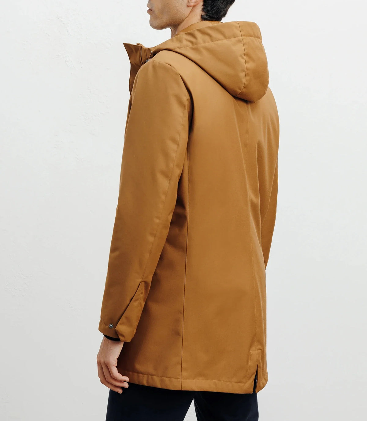 Parka légère à capuche camel - IZAC