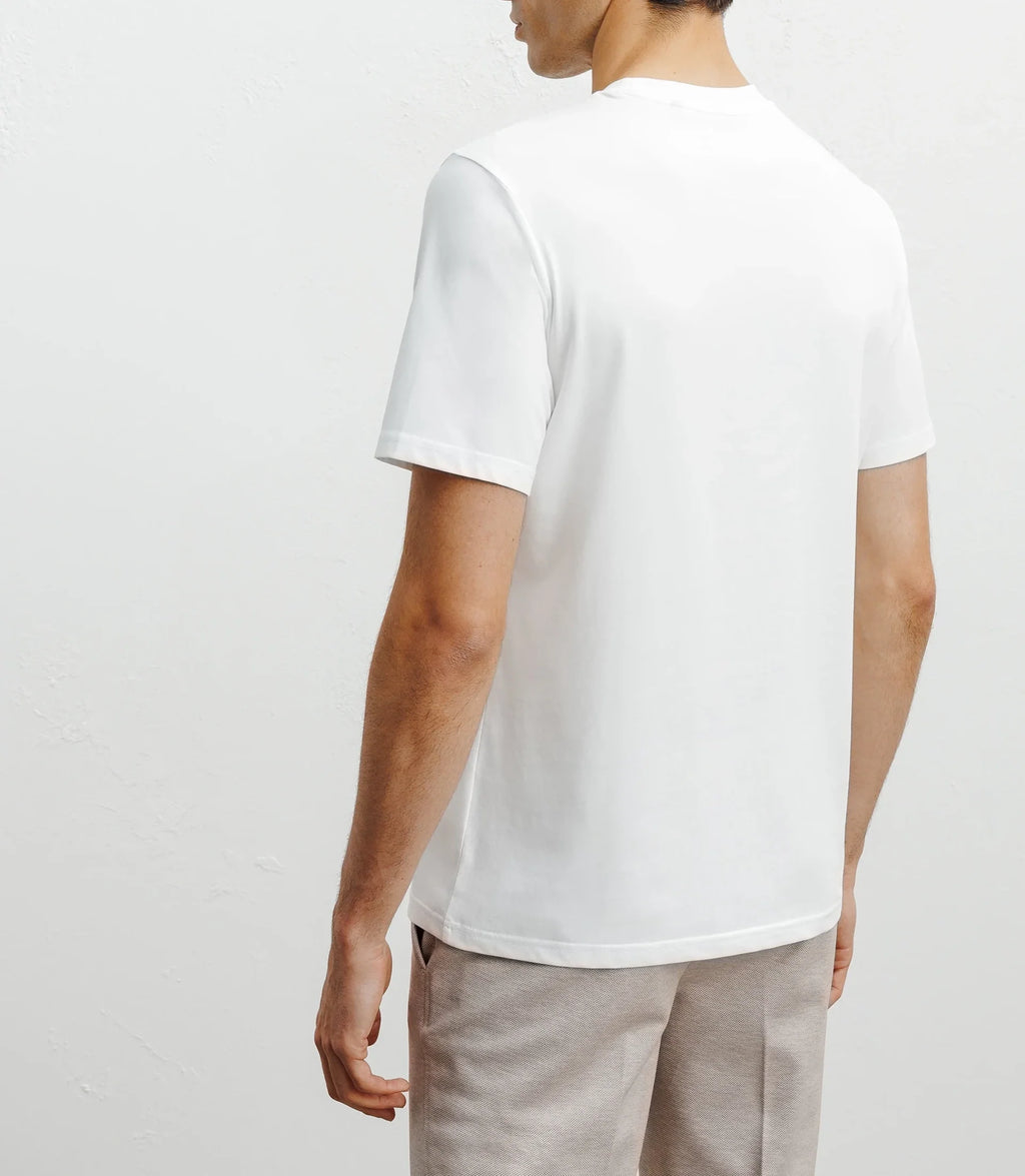 T-shirt print écru - IZAC