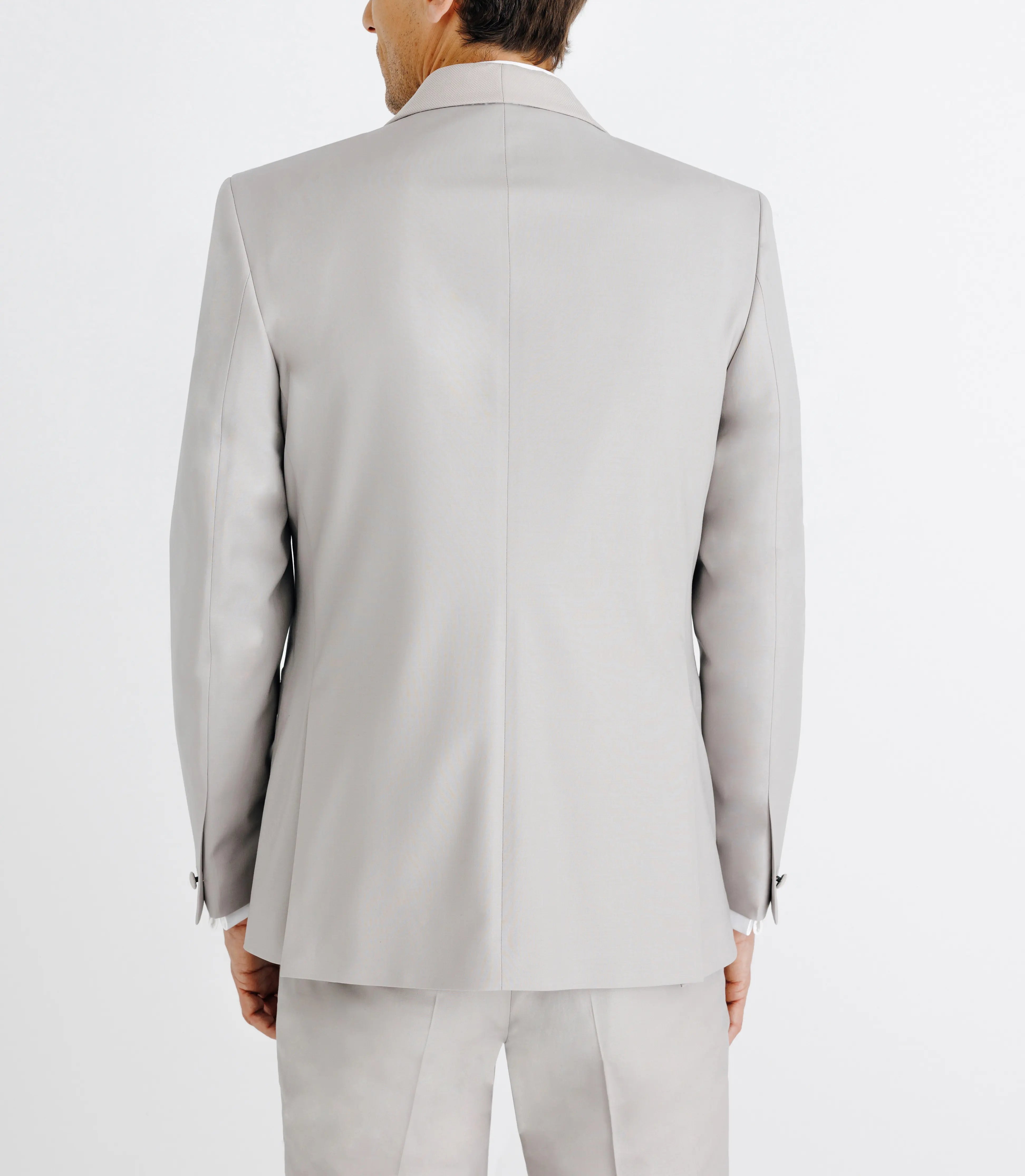 Costume col châle gris - IZAC