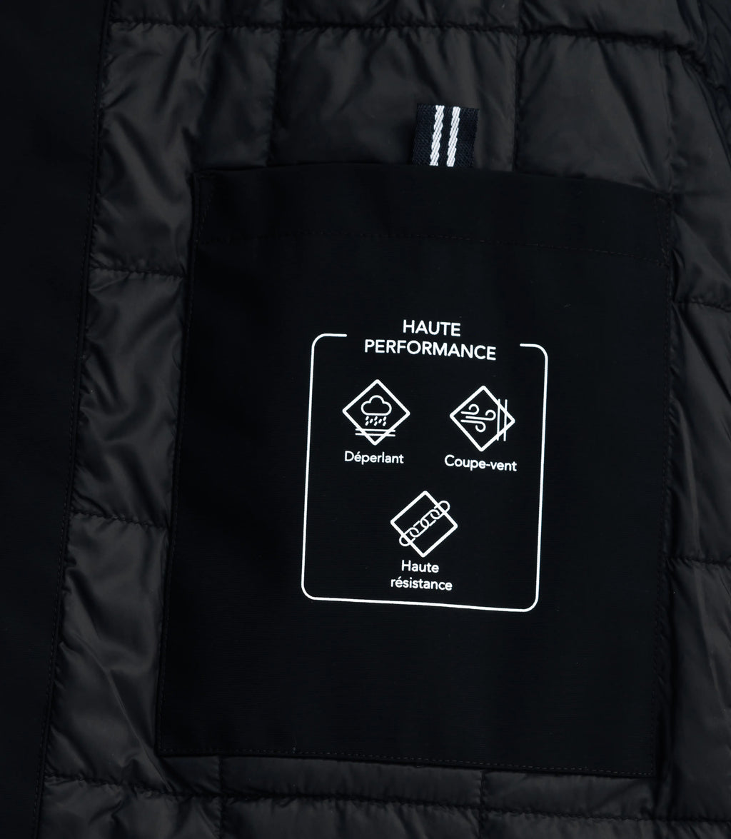 Parka légère noire - IZAC