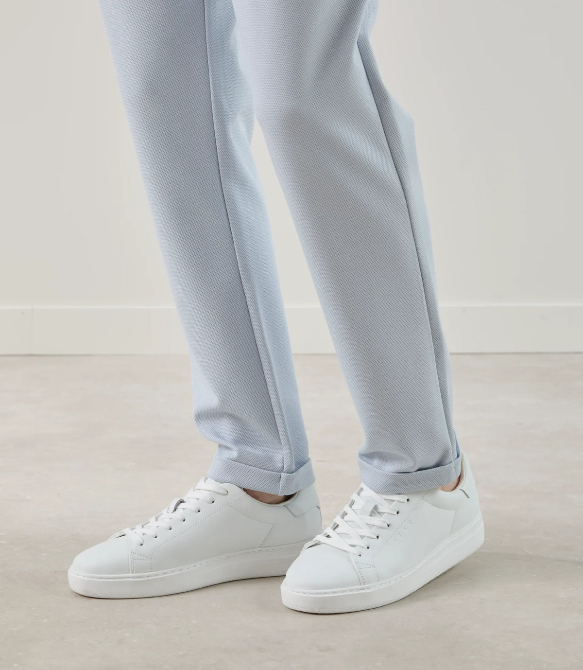 Pantalon casual en maille ciel - IZAC