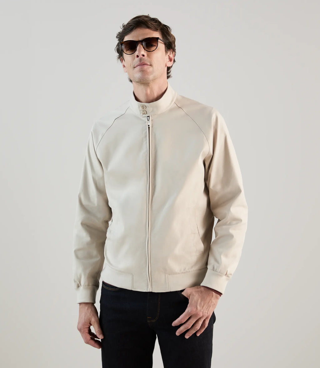 Blouson à manches raglan beige - IZAC