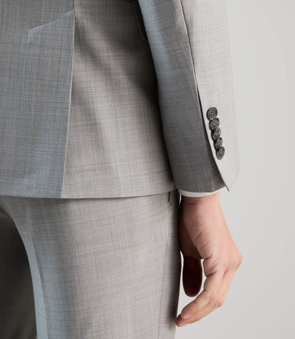 Costume croisé gris - IZAC