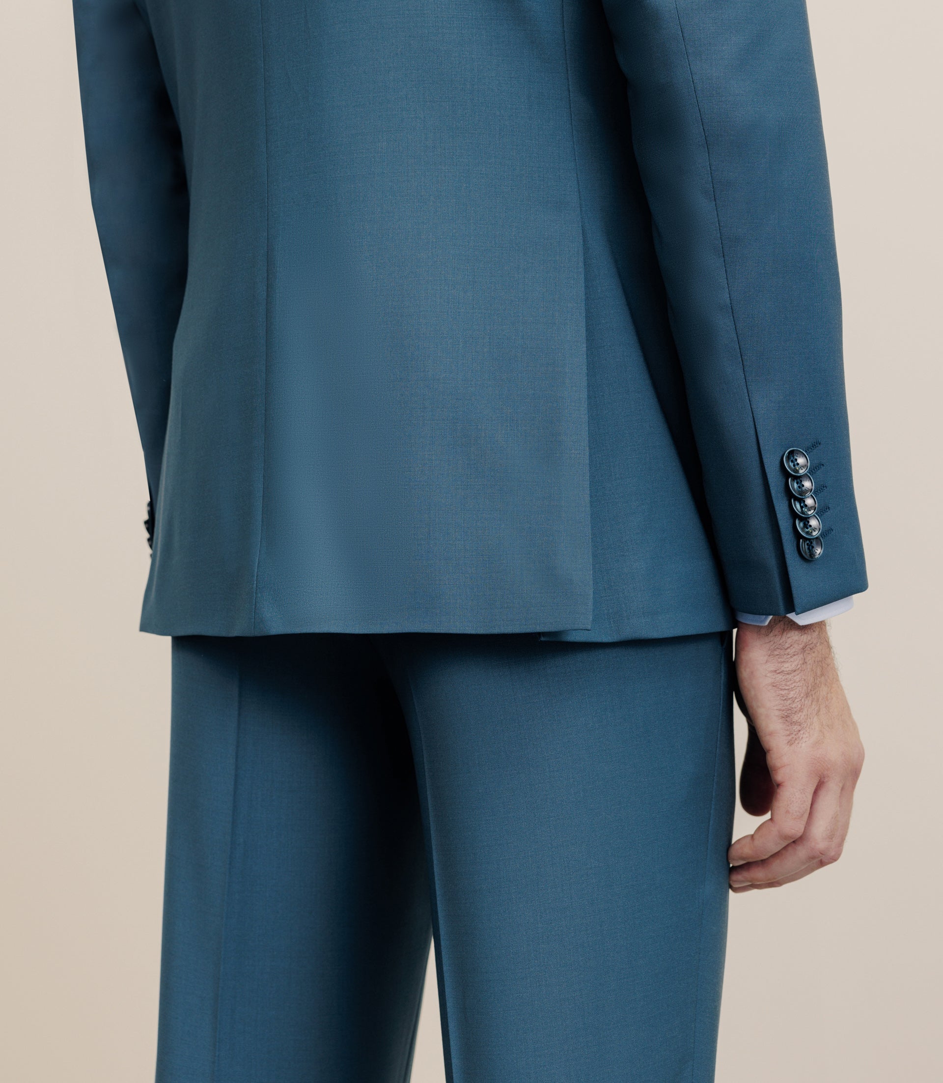 Costume 3 pièces bleu - vert - IZAC