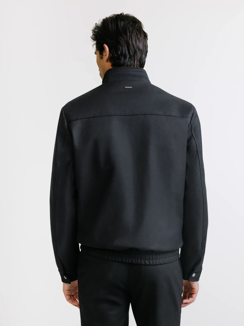 Blouson col montant noir - IZAC