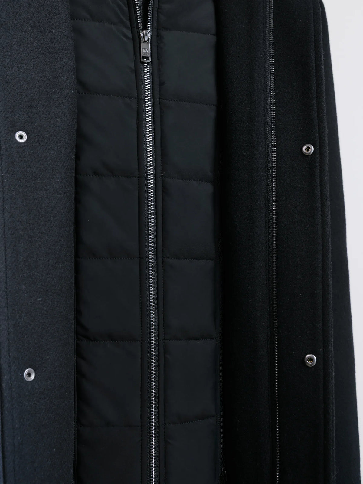 Manteau col montant noir - IZAC