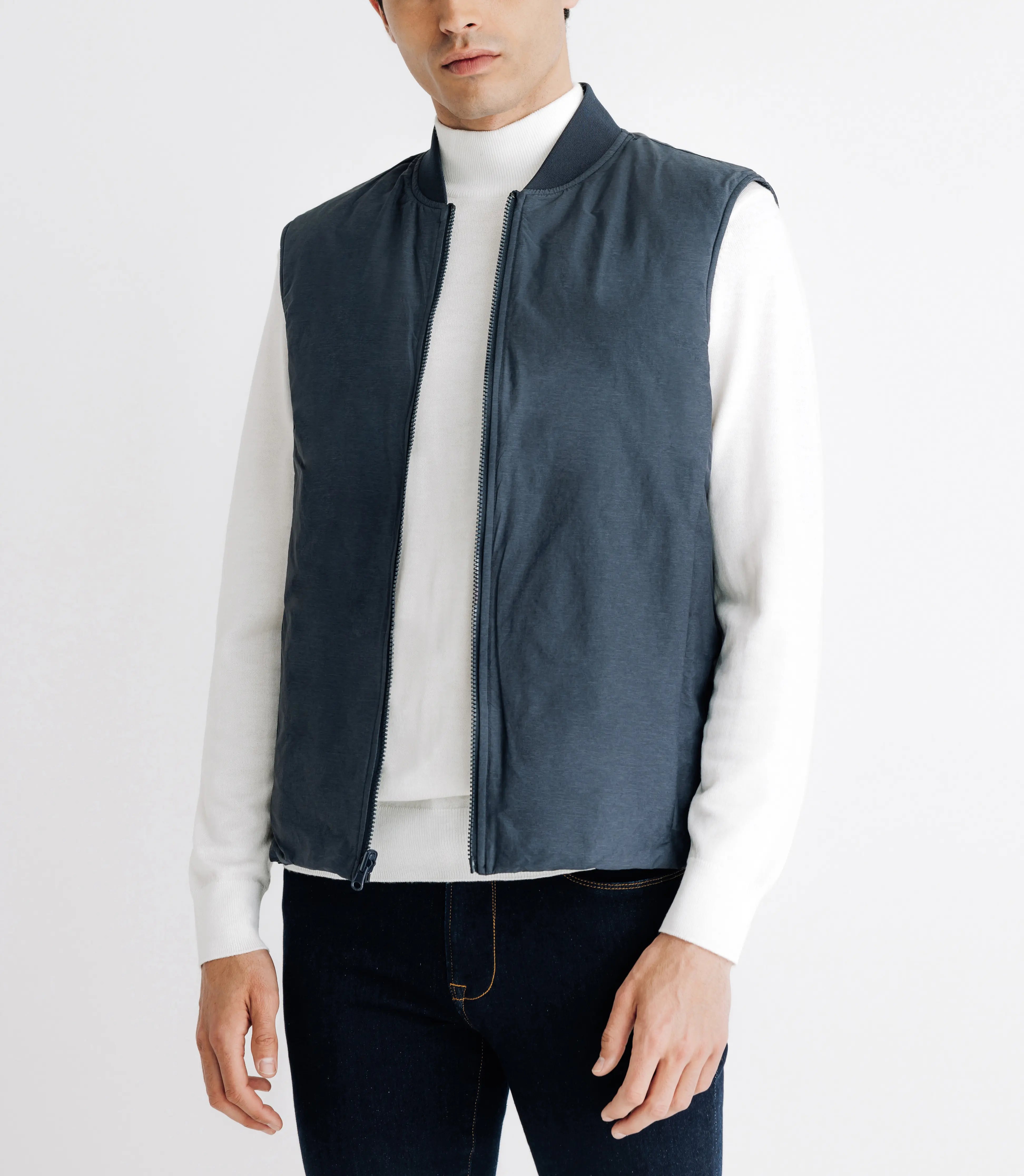 Manteau trench marine - IZAC