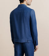 Veste casual indigo - IZAC