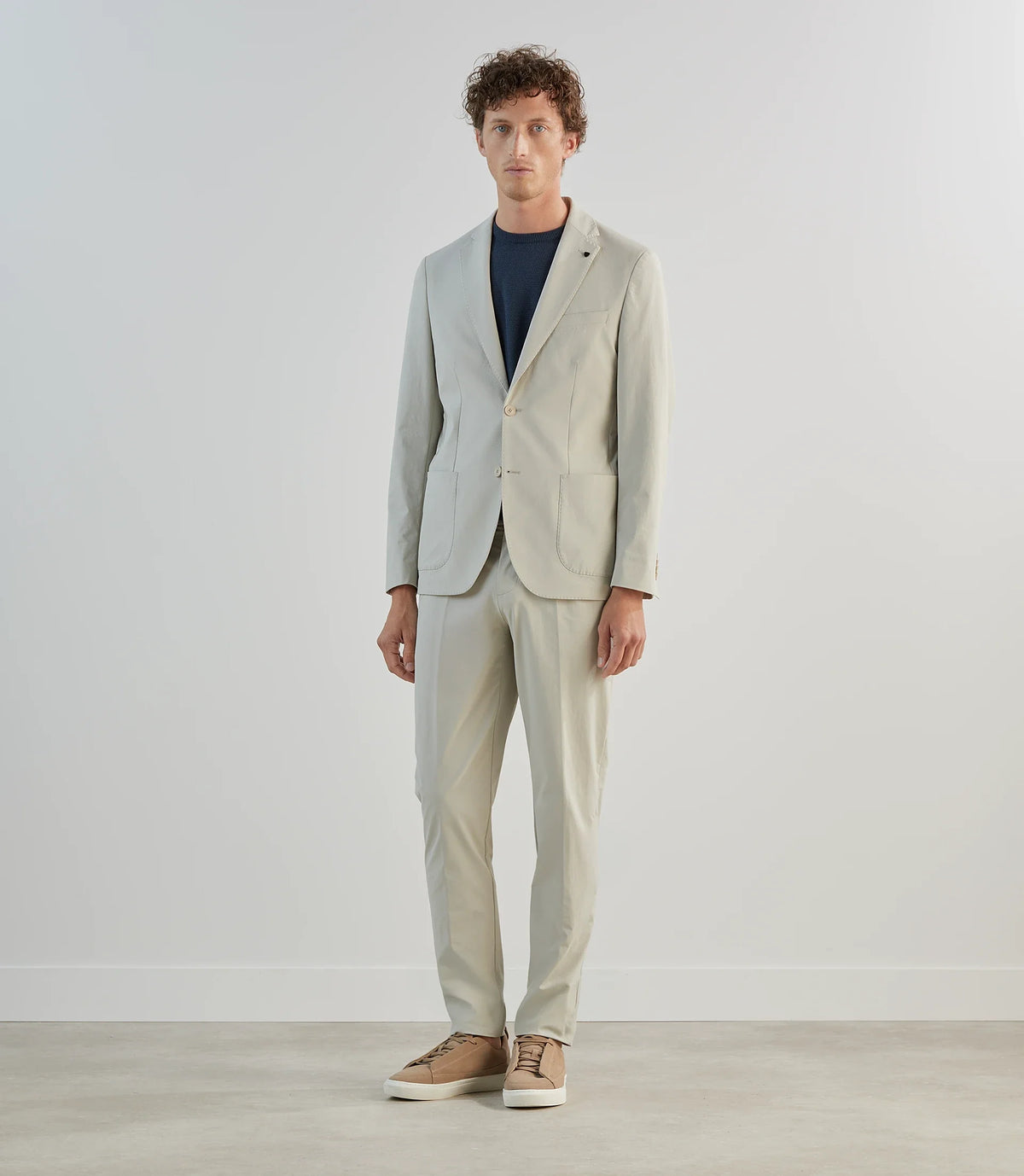 Pantalon ville en tissu technique mastic - IZAC