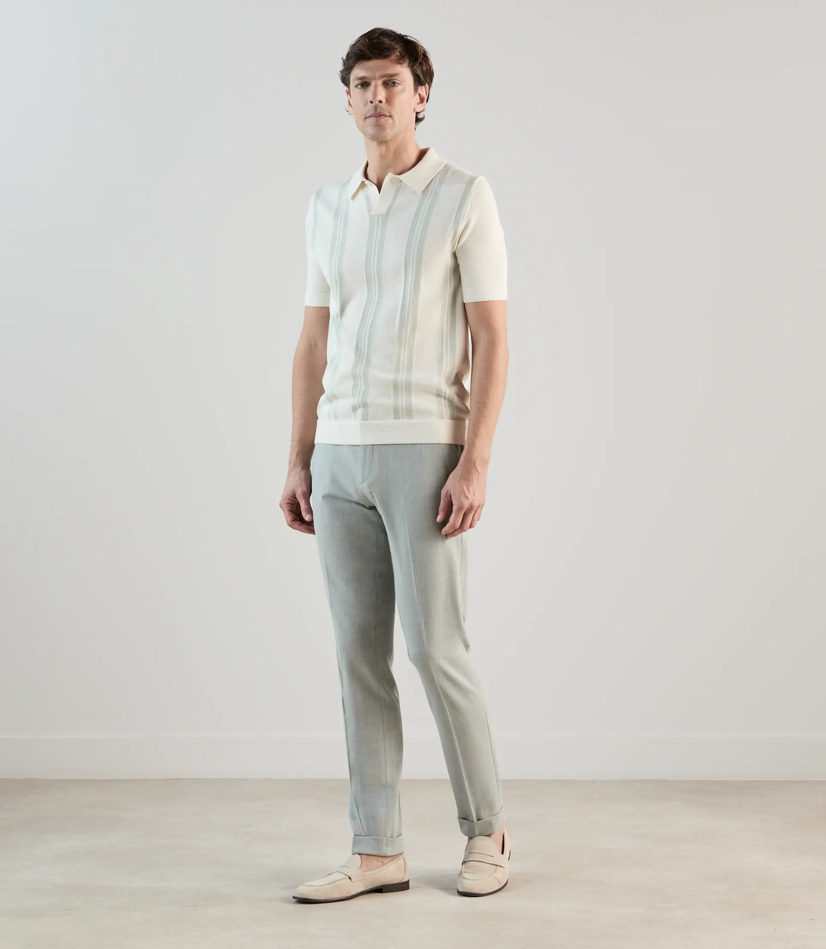Pantalon casual vert - IZAC