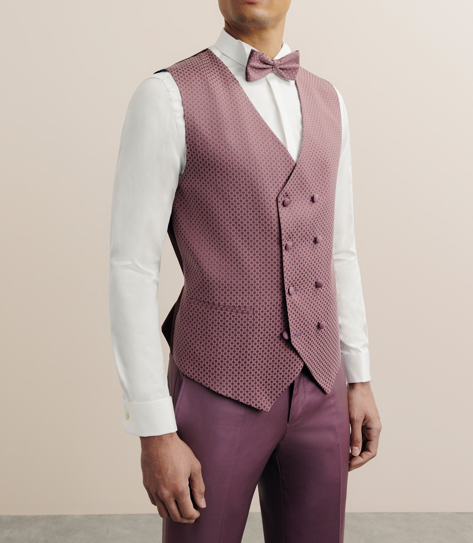 Costume 3 pièces violet - IZAC