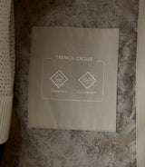 Trench croisé beige - IZAC