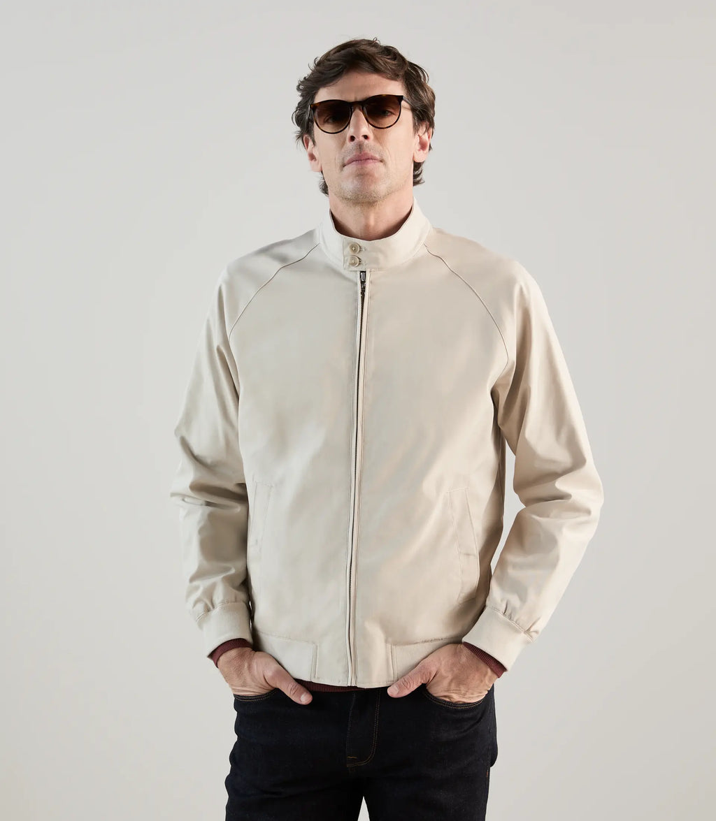 Blouson à manches raglan beige - IZAC