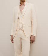 Veste ville 100% lin séparable pêche - IZAC