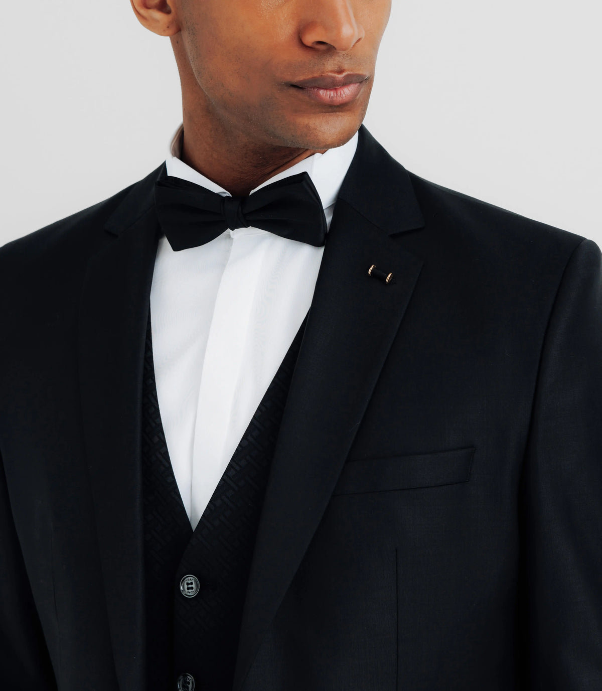 Costume 3 pièces noir - IZAC
