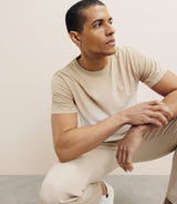 T-shirt tye & dye beige - IZAC