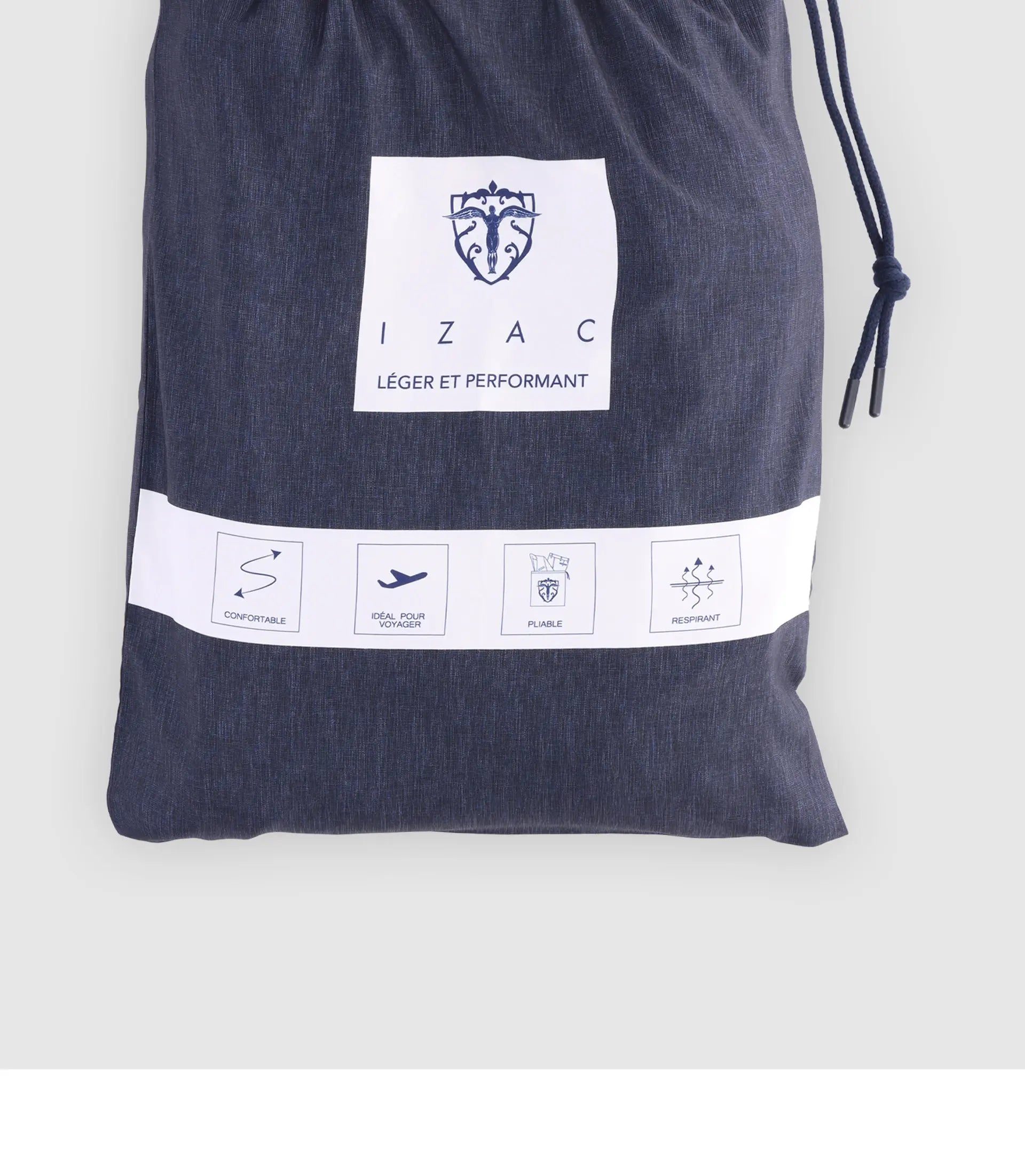 Costume pliable 2 boutons marine - IZAC