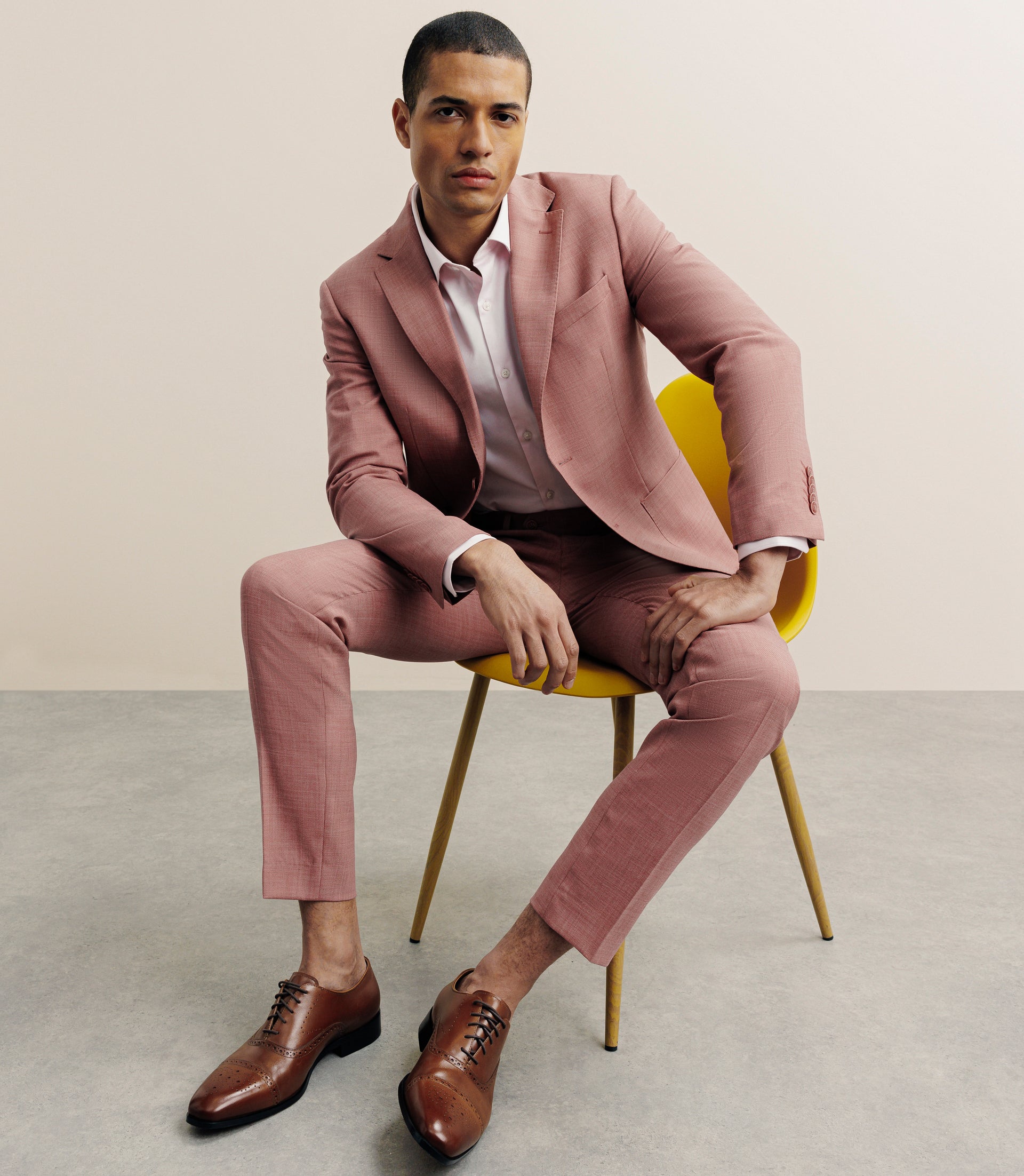 Costume 2 boutons rose - IZAC