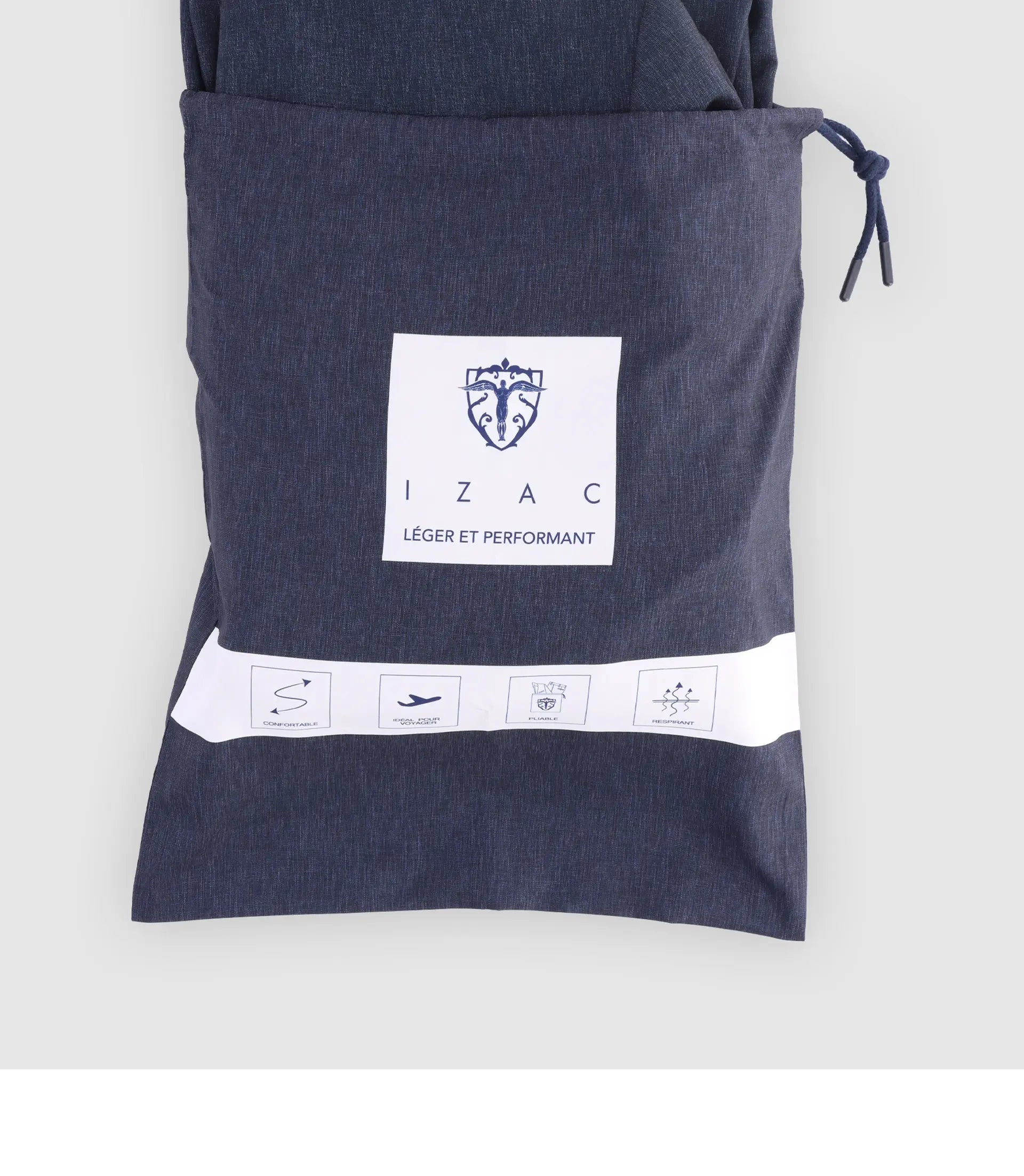 Costume pliable 2 boutons marine - IZAC