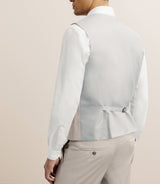 Costume 3 pièces cérémonie ajusté beige - IZAC