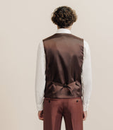 Costume 3 pièces terracotta - IZAC