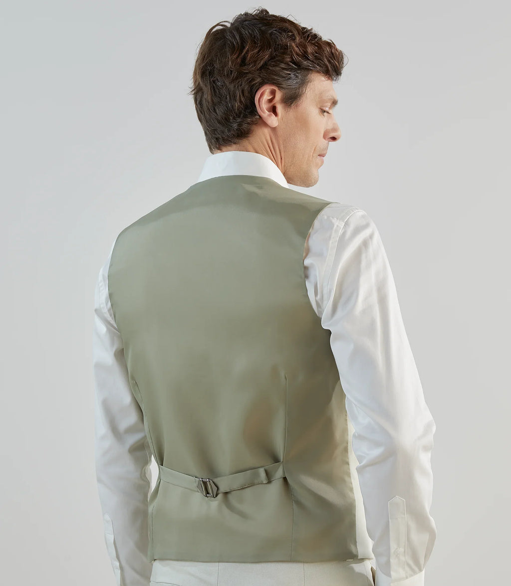 Costume 3 pièces cérémonie vert clair - IZAC